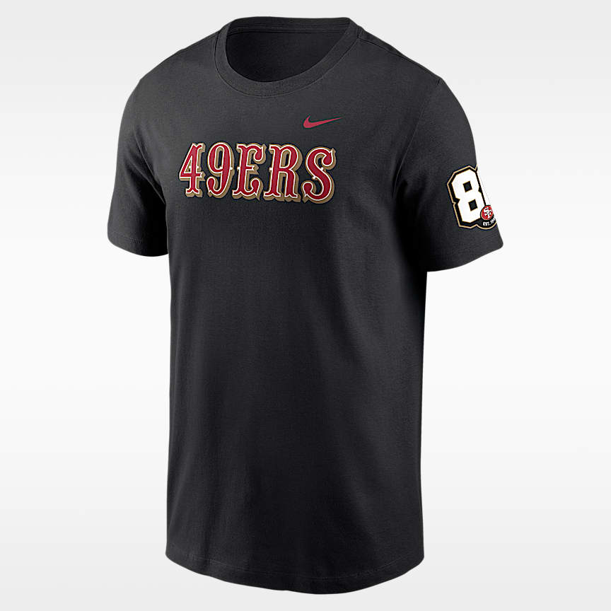 San Francisco 49ers Sideline Team Issue Men's Nike Dri-FIT NFL T